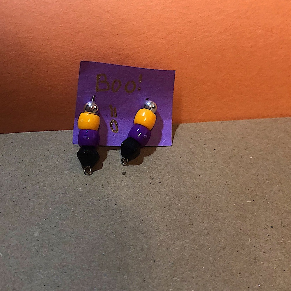 Handmade Halloween earrings